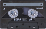 Compact Cassette Maxell UDI / UD1 46 "UD1-46L" Type I Normal 1997 Japan