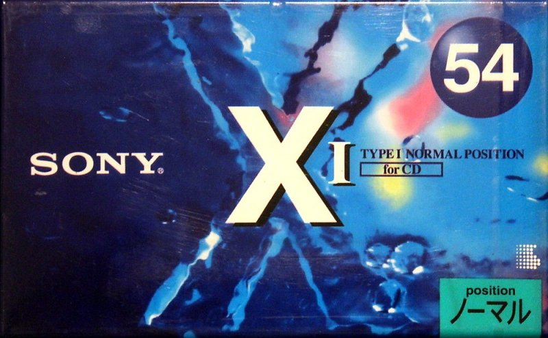 Compact Cassette: Sony  - XI 54