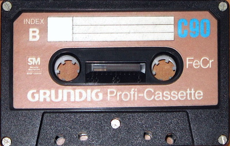 Compact Cassette: BASF Grundig - Profi-Cassette 90