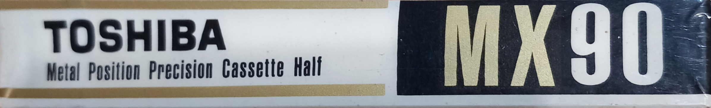 Compact Cassette Toshiba MX 90 Type IV Metal 1983 Japan