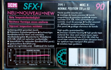 Compact Cassette ICM SFX-I 90 Type I Normal 1990 Europe
