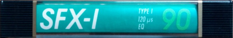 Compact Cassette ICM SFX-I 90 Type I Normal 1990 Europe