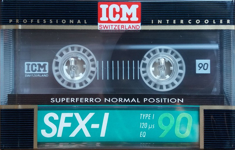 Compact Cassette:  ICM - SFX-I 90