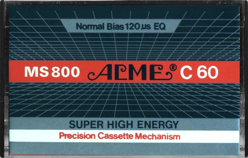 Compact Cassette:  Acme - MS 800 60