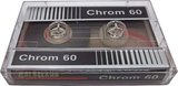 Compact Cassette GoldHand 60 Type II Chrome Hong Kong