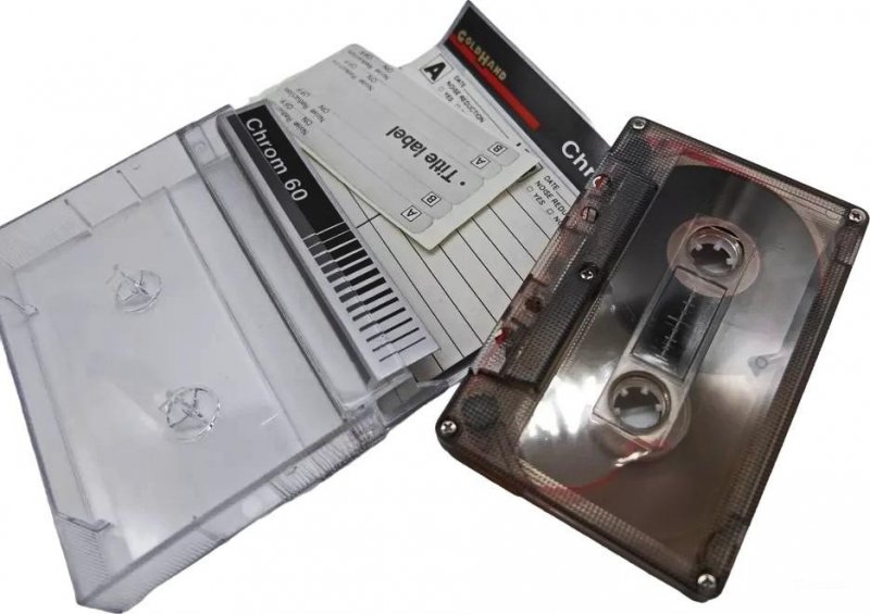 Compact Cassette GoldHand 60 Type II Chrome Hong Kong