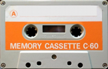 Compact Cassette Memory 60 Type I Normal 1979 Japan