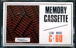 Compact Cassette Memory 60 Type I Normal 1979 Japan