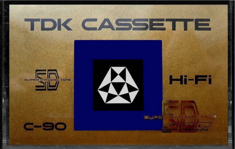 Compact Cassette TDK SD 90 Type I Normal 1968 Japan