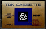 Compact Cassette TDK SD 90 Type I Normal 1968 Japan