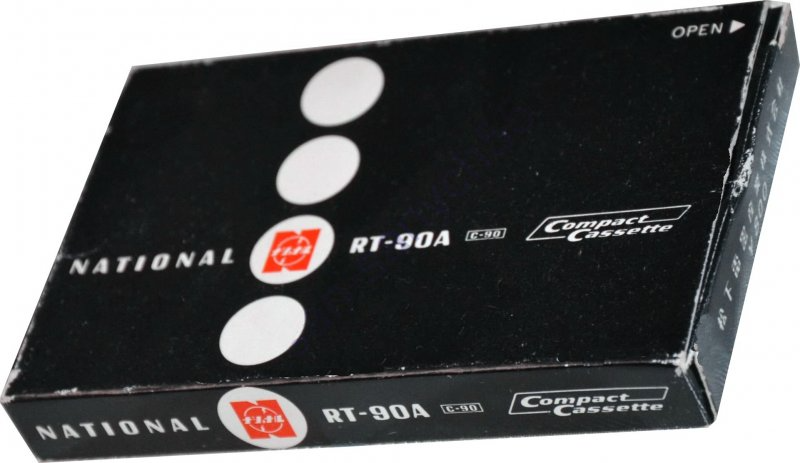 Compact Cassette National RT 90 "RT-90A" Type I Normal 1969 Worldwide