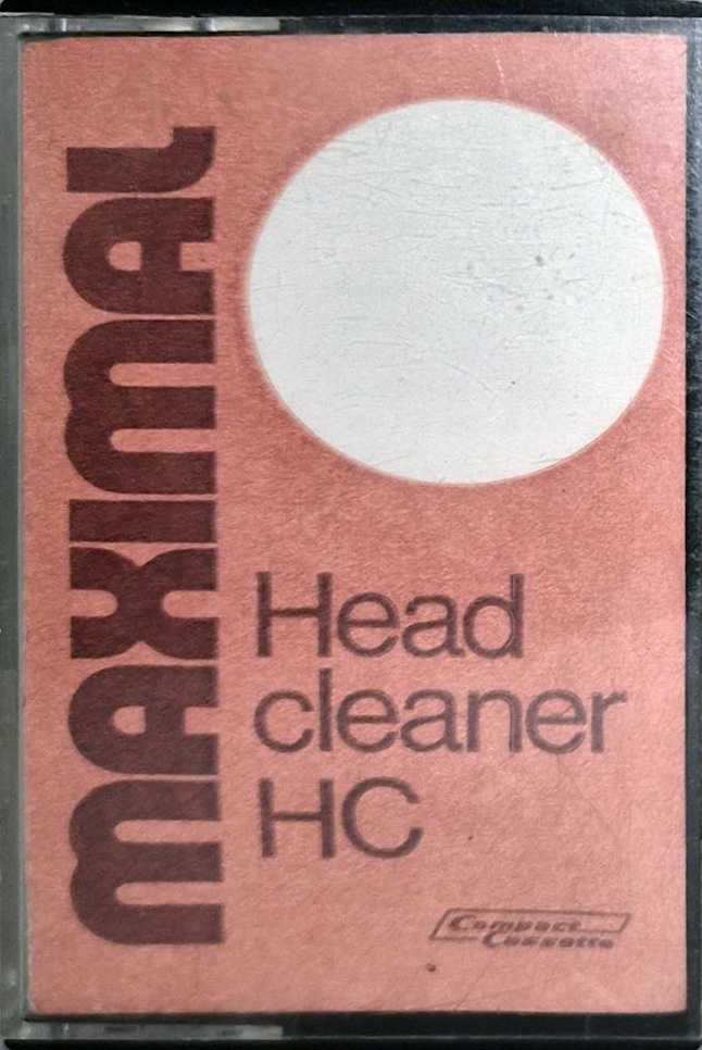 Compact Cassette Maximal Cleaning Cassette Unknown Country