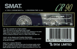 Compact Cassette Smat CR 90 Type II Chrome 1994 Europe
