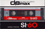 Compact Cassette dBMax SI 60 Type I Normal 1982 Japan