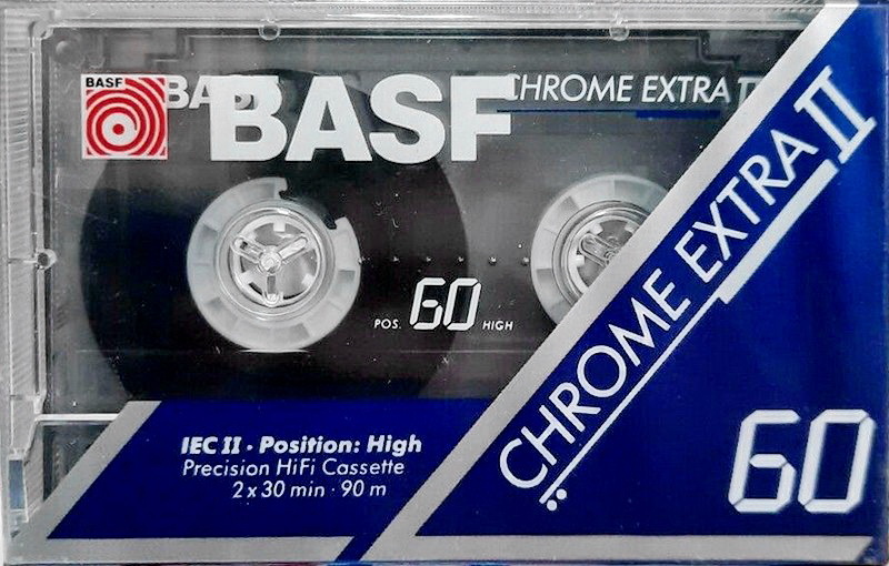 Compact Cassette: BASF  - Chrome Extra II 60