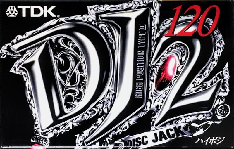 Compact Cassette TDK DJ2 Disc Jack 120 "DJ2-120A" Type II Chrome 1998 Japan