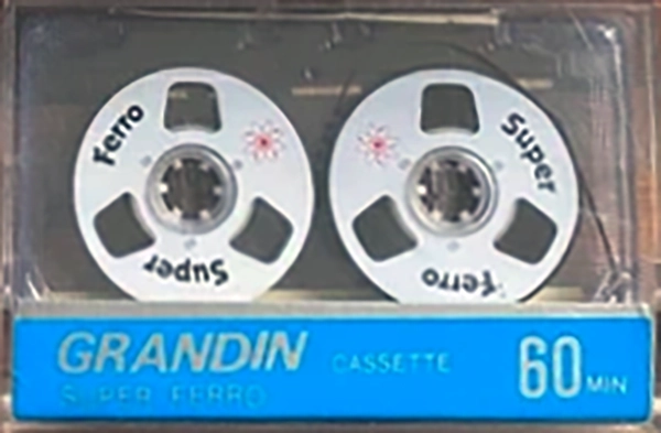 Compact Cassette Grandin 60 Type I Normal Hong Kong