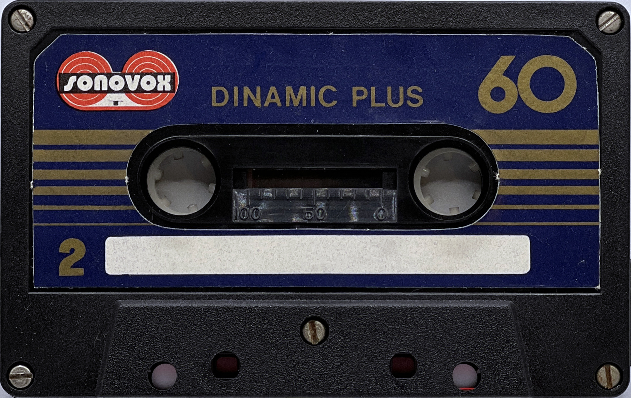 Compact Cassette Sonovox Dinamic Plus 60 Type I Normal Portugal