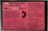 Compact Cassette ICM SCX II 60 Type II Chrome 1987 Europe