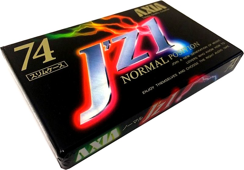 Compact Cassette AXIA J`z 1 74 "JZ1B 74" Type I Normal 1993 Japan