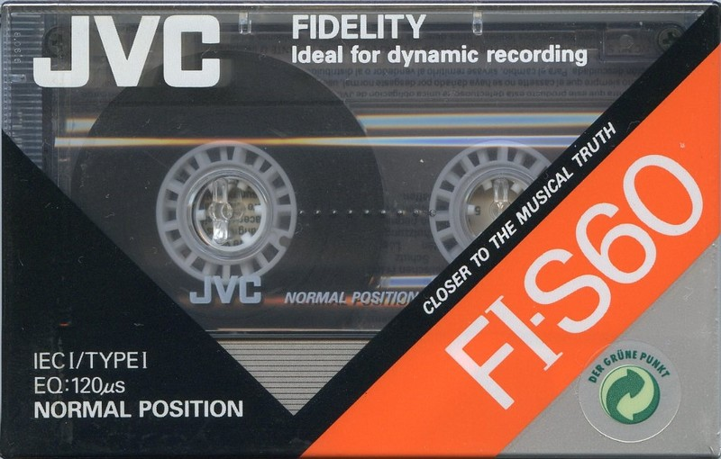 Compact Cassette:  JVC - FI-S 60