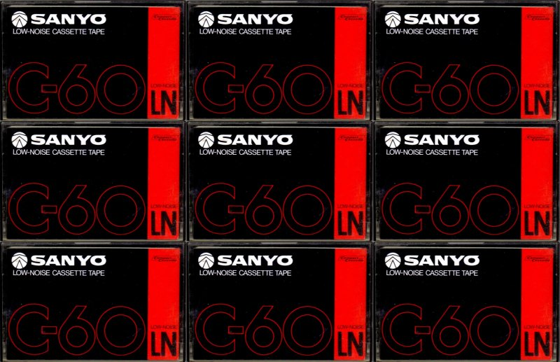 Compact Cassette:  Sanyo -  60