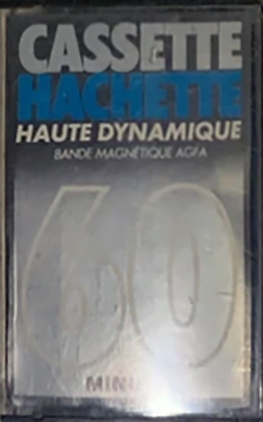Compact Cassette Hachette Haute Dynamique 60 Type I Normal 1984 France