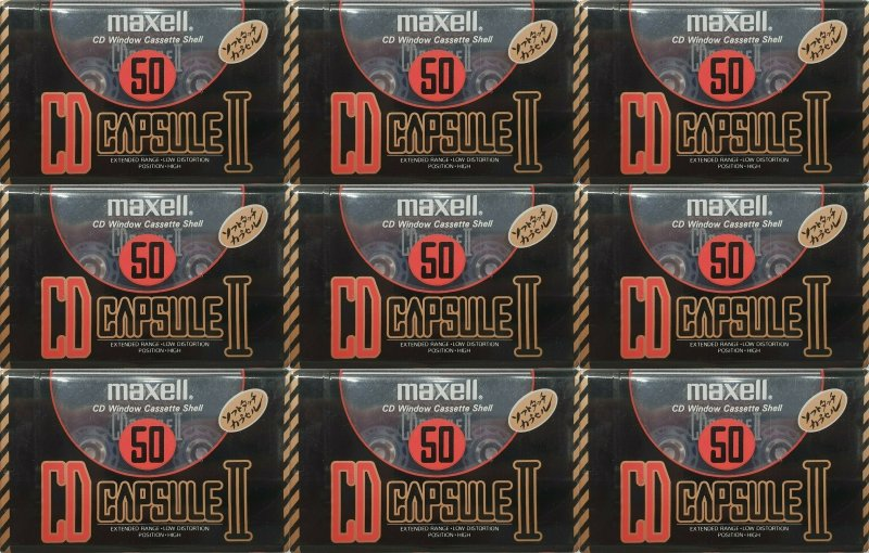 Compact Cassette: Maxell / Hitachi Maxell - CD Capsule II 50