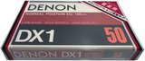 Compact Cassette Denon DX1 50 Type I Normal 1978 Japan