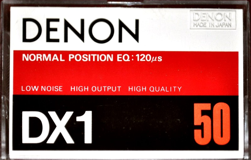 Compact Cassette Denon DX1 50 Type I Normal 1978 Japan