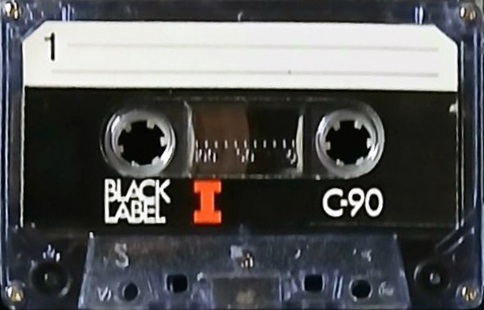 Compact Cassette Black Lable 90 "I" Type I Normal Unknown Country