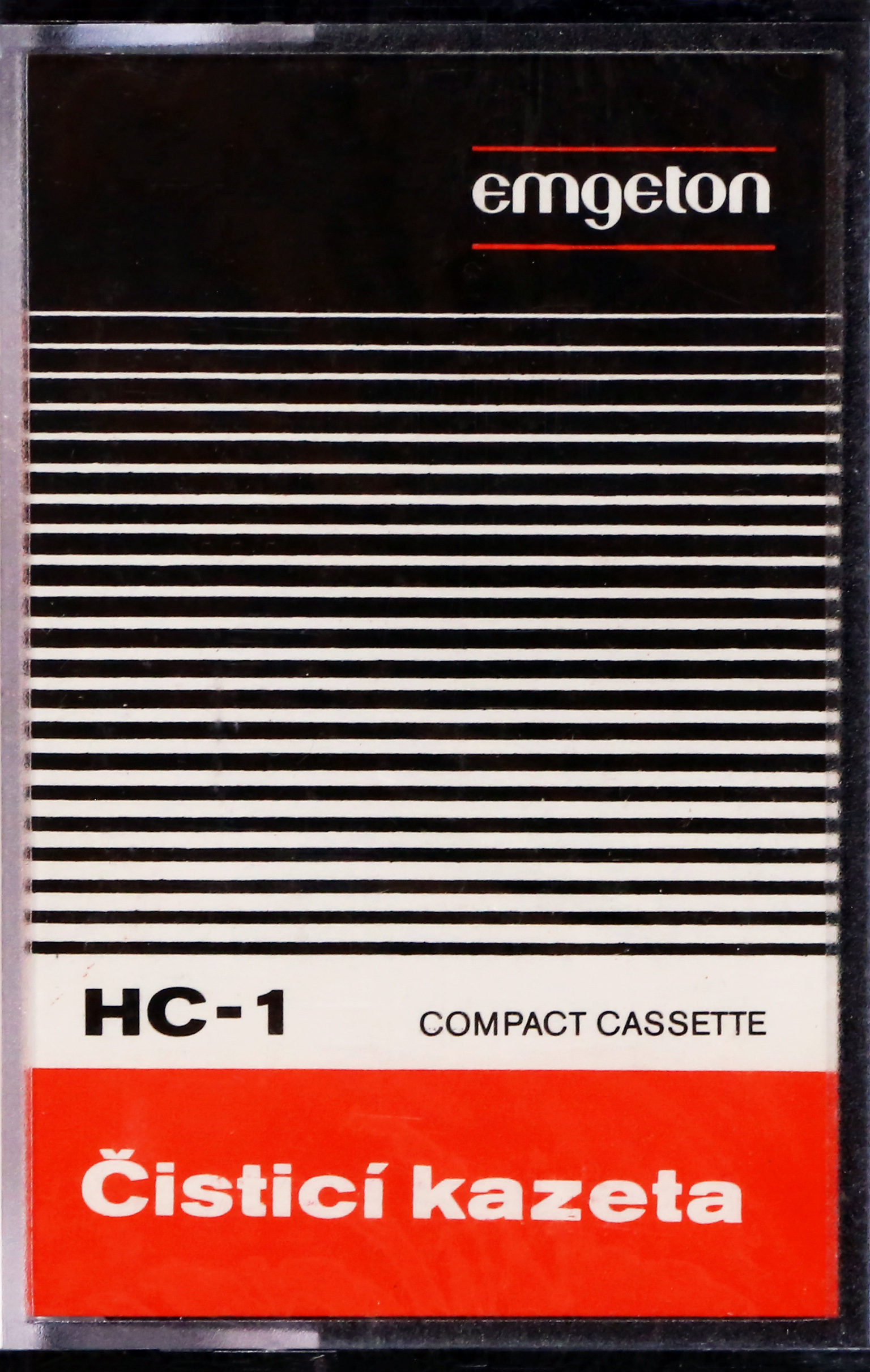 Compact Cassette Emgeton "HC-1" Cleaning Cassette 1984 Czechoslovakia