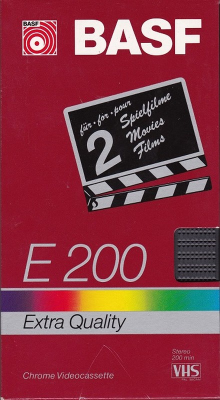 VHS, Video Home System: BASF  - Extra Quality 200