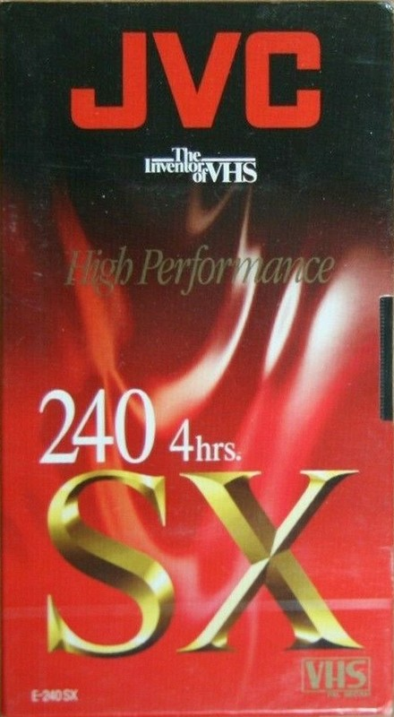 VHS, Video Home System JVC SX 240 "E-240 SX B" Type I Normal 2002 Europe