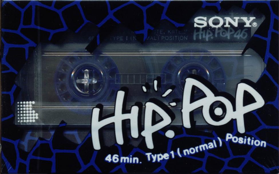 Compact Cassette Sony Hip-Pop 46 "HIP46L" Type I Normal 1988 Japan