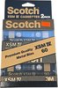 2 pack Scotch XSM IV 60 Type IV Metal 1982 North America