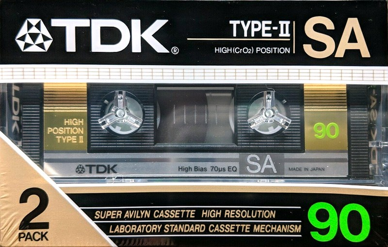 Compact Cassette: TDK  - SA 90