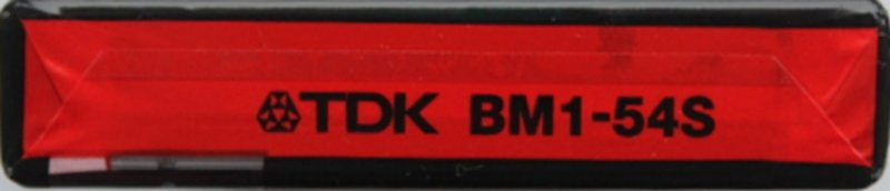 Compact Cassette TDK Beam 1 54 "BM1-54S" Type I Normal 1999 Japan