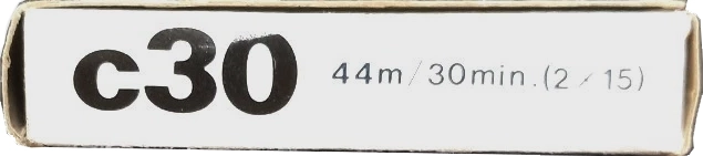 Compact Cassette Saba 30 Type I Normal 1970 Germany