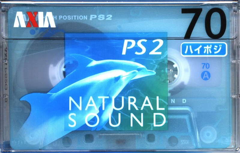Compact Cassette AXIA PS-II / PS-2 70 "PS2Q 70" Type II Chrome 2002 Japan