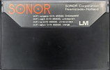 Compact Cassette Sonor 60 Type II Chrome Europe
