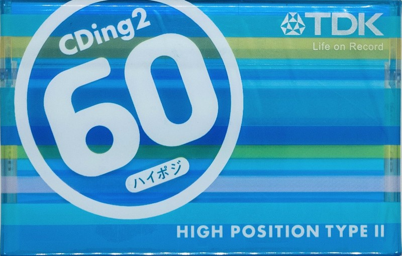 Compact Cassette: TDK  - CDing 2 60