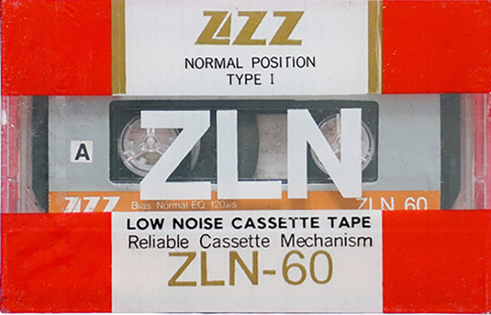 Compact Cassette ZZZ ZLN 60 Type I Normal 1989 Worldwide