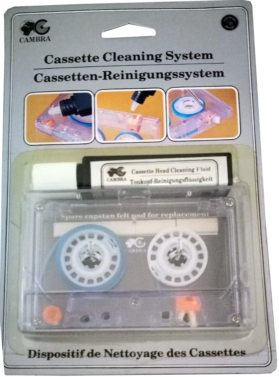 Blister Cambra Cleaning Cassette Europe