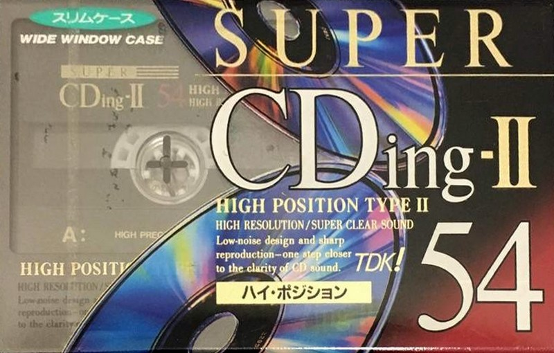 Compact Cassette: TDK  - Super CDing-II 54