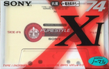 Compact Cassette Sony XI 74 "Purestyle C-74X1D" Type I Normal 1997 Japan