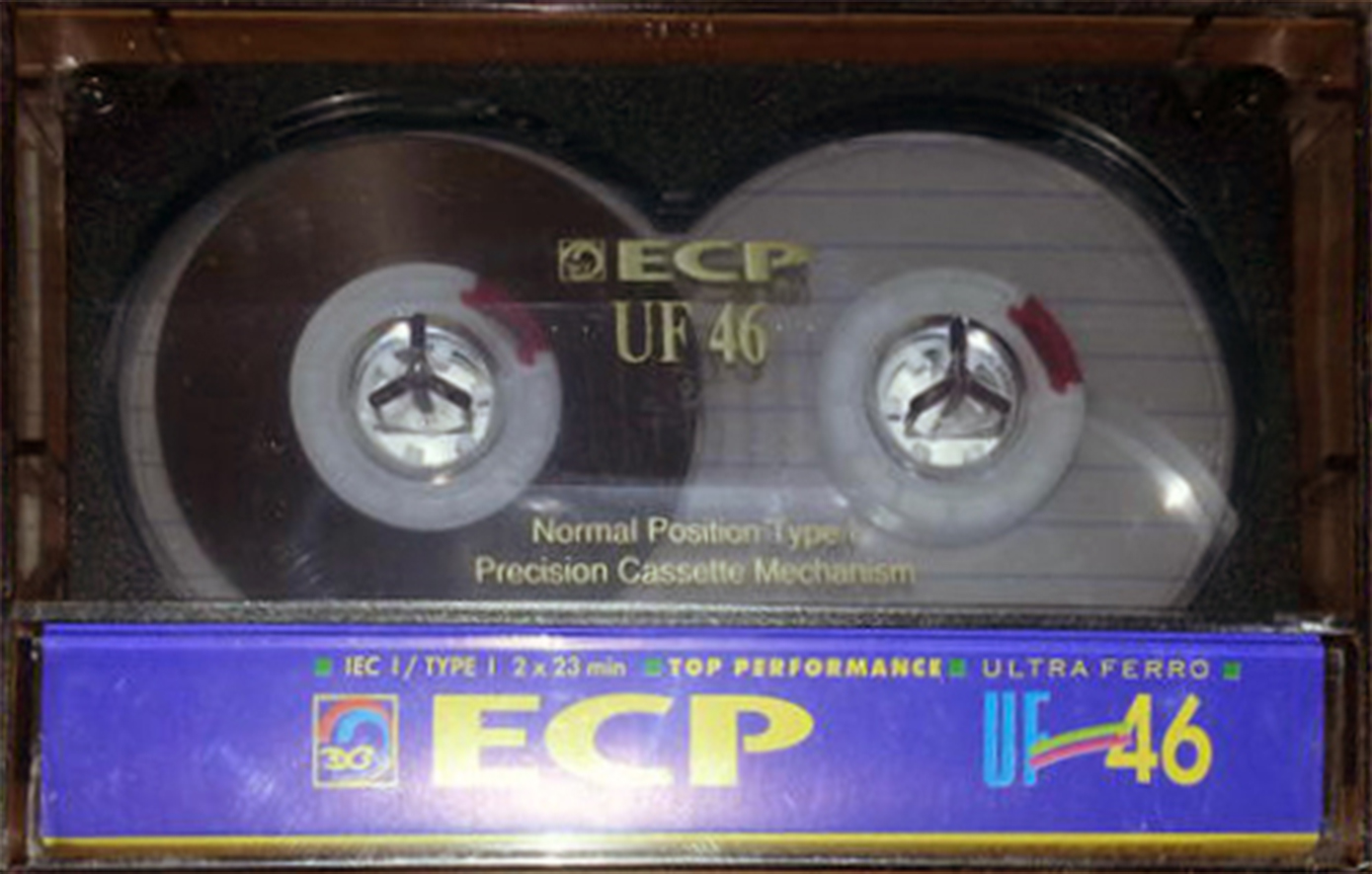 Compact Cassette ECP UF 46 Type I Normal 1997 Russia