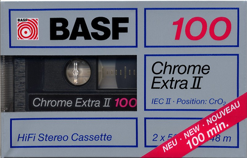 Compact Cassette: BASF  - Chrome Extra II 100