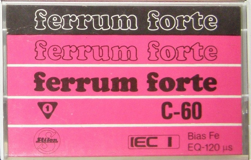 Compact Cassette: Stilon  - Ferrum Forte 60