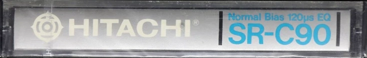 Compact Cassette Hitachi SR 90 Type I Normal 1981 North America
